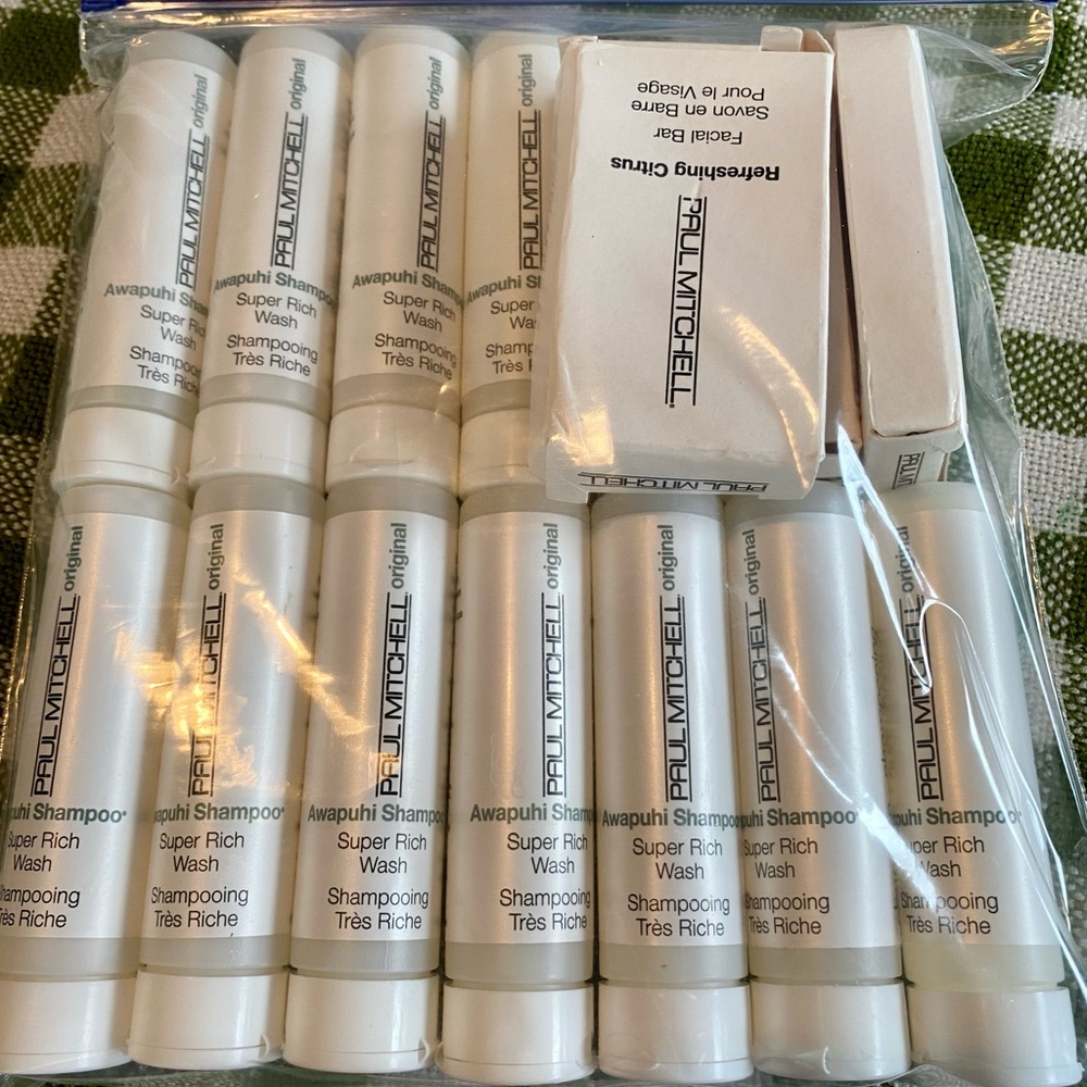 Paul Mitchell Travel size-shampoo/wash & conditioner